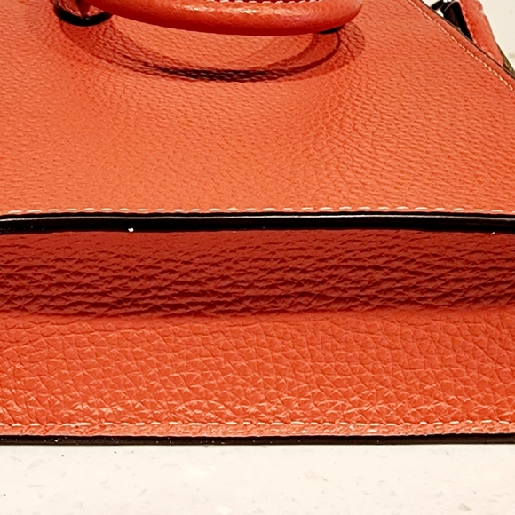 Coach North South Mini Tote With Signature Canvas - Picture 11 of 14